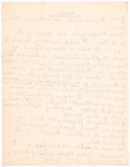 Letter from Joseph Washington to Mabel T.R. Washburn of the Journal of American History