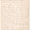Letter from Joseph Washington to Mabel T.R. Washburn of the Journal of American History