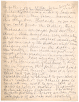 Letter from Joseph Washington to Mabel T.R. Washburn of the Journal of American History