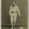 John F. McMullen [sic], Philadelphia Athletics, 1874. Center field