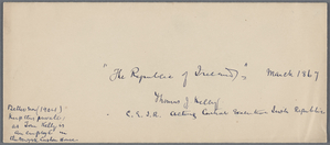 Maloney collection of Irish historical papers