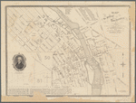Map of the village of Rochester in 1820