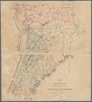 Map of the manors erected within the county of Westchester