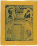Program for Edwin Booth and Helena Modjeska touring in Macbeth in English's Ohio and Indianapolis