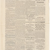Issue of The Stage featuring front page advertisement for Henry IV at Booth's Theatre, featuring James Hackett as Falstaff