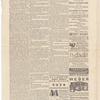 Issue of The Stage featuring front page advertisement for Henry IV at Booth's Theatre, featuring James Hackett as Falstaff, vol. 7, no. 102