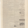 Issue of The Stage featuring front page advertisement for Henry IV at Booth's Theatre, featuring James Hackett as Falstaff
