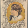 Brochure, "Miss Margaret Mather under the management of J.M. Hill"