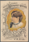 Brochure, "Miss Margaret Mather under the management of J.M. Hill"