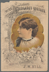 Brochure, "Miss Margaret Mather under the management of J.M. Hill"