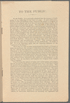 Brochure, "Miss Margaret Mather under the management of J.M. Hill"