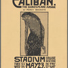 Promotional flier for College of the City of New York production of Caliban. The Shakespeare Masque 
