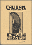 Promotional flier for College of the City of New York production of Caliban. The Shakespeare Masque 