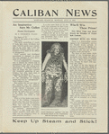 Caliban News publicity document