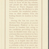 Flier for Henry VIII starring Sir Herbert Tree, from New Amsterdam Theatre Shakespeare Tercentenary Festival