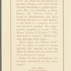 Flier for Henry VIII starring Sir Herbert Tree, from New Amsterdam Theatre Shakespeare Tercentenary Festival