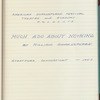 Prompt script for Much Ado About Nothing, annotated by Katharine Hepburn