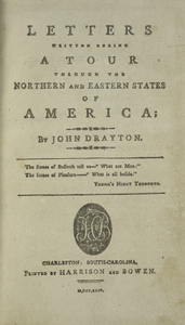 Letters written during a tour through northern and eastern states of America