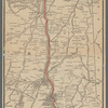 Route of the Albany & New York day line steamers