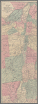 Map of the Hudson River, showing routes to Saratoga, Lake George, &c. &c