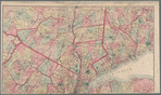 Map of New York and vicinity