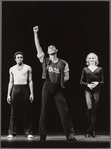 Three unidentified actors from the stage production A Chorus Line (Memphis production)