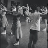 [B3-23B] Dancers in rehearsal for the stage production West Side Story