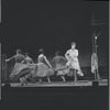 Chita Rivera and chorus in the stage production West Side Story