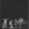 Chita Rivera and chorus in the stage production West Side Story