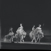 Chita Rivera and chorus in the stage production West Side Story