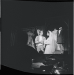 Carol Lawrence and Larry Kert in wedding scene from the stage production West Side Story