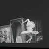 Carol Lawrence and cast in bedroom scene from the stage production West Side Story