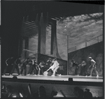 Rumble scene from the stage production West Side Story