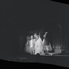 Larry Kert and Carol Lawrence in wedding scene from the stage production West Side Story