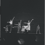 Dance number from the stage production West Side Story