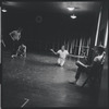 Jerome Robbins directs dancers in rehearsal for the stage production West Side Story