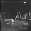 Fight scene rehearsal for the stage production West Side Story