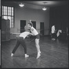 Fight scene rehearsal for the stage production West Side Story