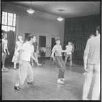 Lee Theodore (a.k.a. Lee Becker) and others in rehearsal for the stage production West Side Story