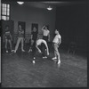 Fight scene rehearsal for the stage production West Side Story