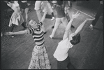 Dancers in rehearsal for the stage production West Side Story