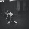 Marilyn D'Honau in rehearsal for the stage production West Side Story