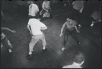 Dancers rehearsing for the stage production West Side Story