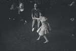 Dancers rehearsing for the stage production West Side Story