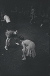 Dancers rehearsing for the stage production West Side Story