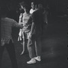 Dancers in rehearsal for the stage production West Side Story