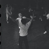 Dancers in rehearsal for the stage production West Side Story