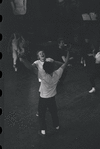 Dancers in rehearsal for the stage production West Side Story