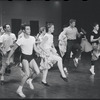Dancers in rehearsal for the stage production West Side Story