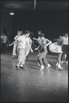 Dancers in rehearsal for the stage production West Side Story